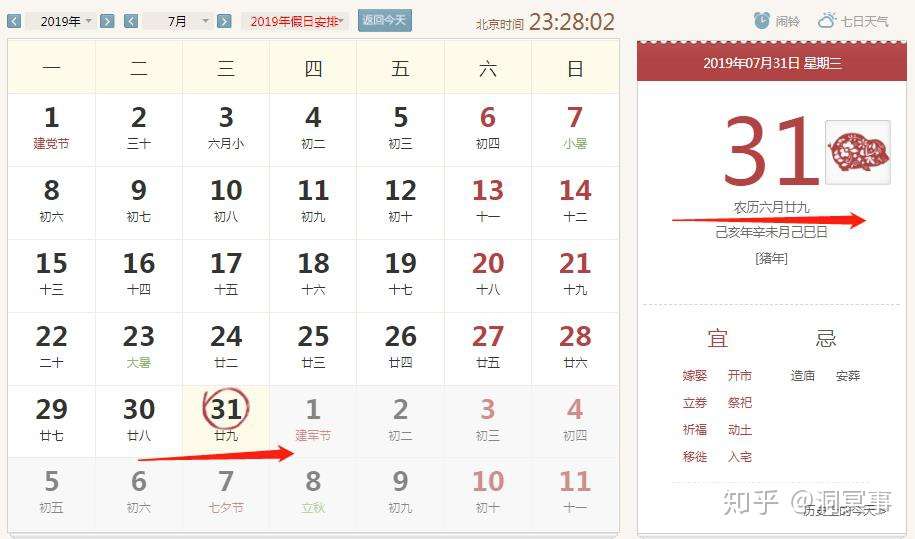 今年农历6月只有29天 你知道为什么吗 闰月又是怎么回事 知乎