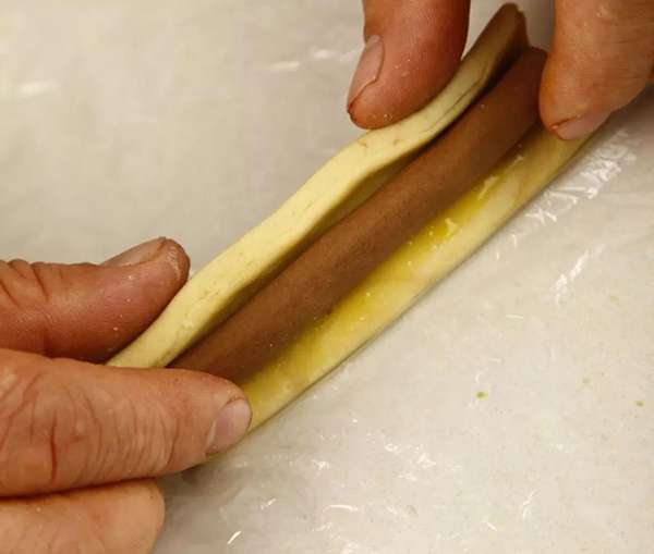 不用模具,教会你这款卡通熊饼干!