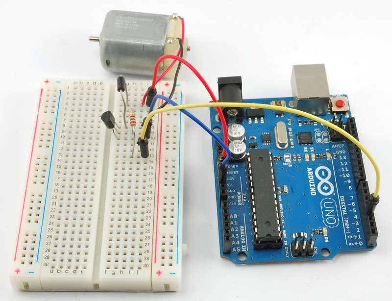史上最详细的arduino 0基础入门教程第13课 控制直流马达从0开始逐渐加速 走向顶峰 知乎