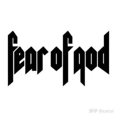 fearofgod特殊字体图片