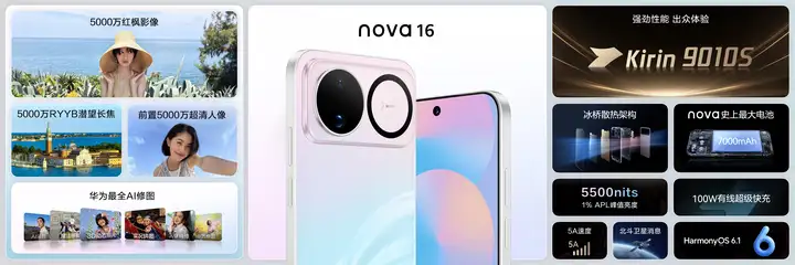 如何看待华为 6 月 1 日发布的 nova 16 系列？有哪些惊喜的功能和升级点？