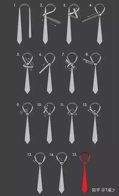领间时尚你不能不知道的高级领带系法