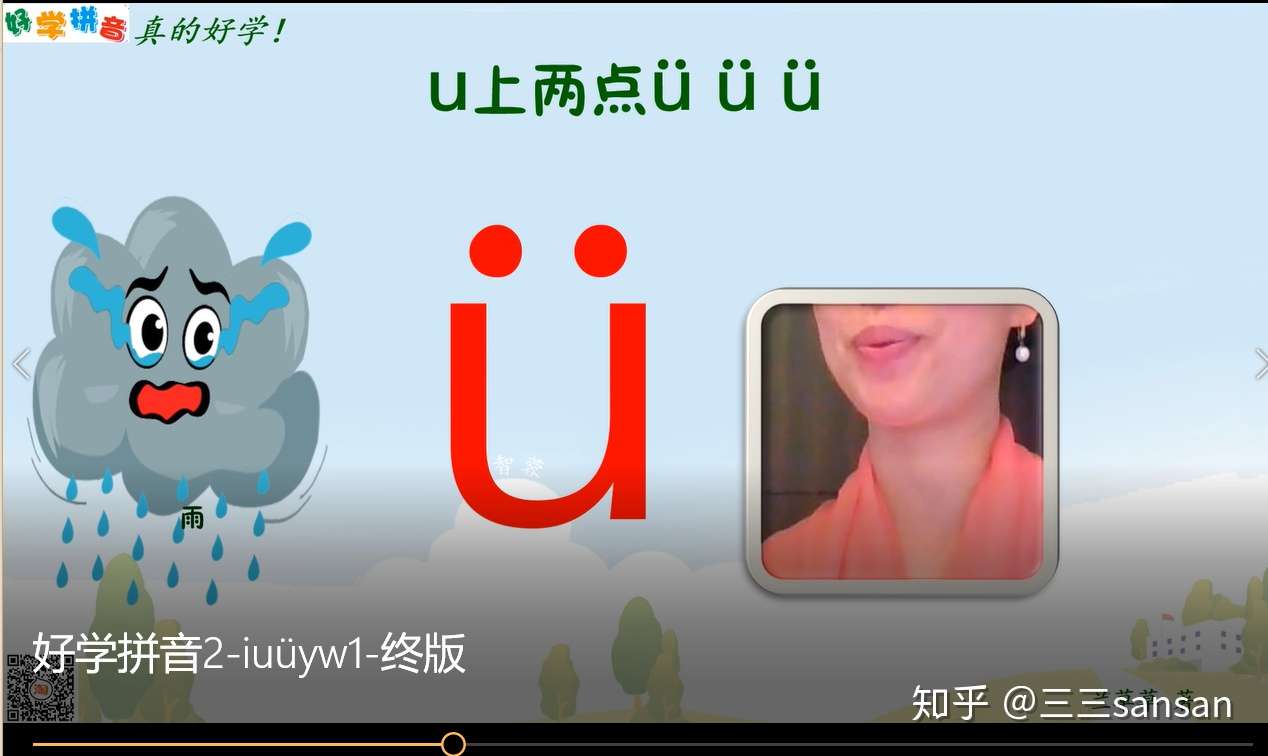 小学拼音 单韵母i U U的教学 怎么最快学会 好学拼音2 005 知乎