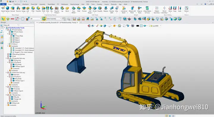 中国有完全自主的三维几何建模引擎和几何约束求解器吗?的图20