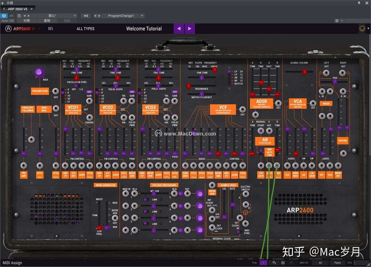 模拟音响合成插件 Arturia Arp 2600 V3 For Mac 知乎