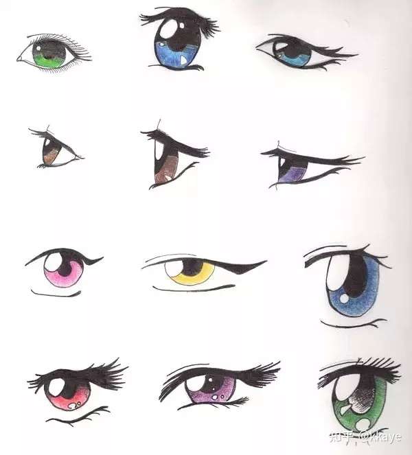 如何绘制动漫人物的衰老过程 不同的动漫人物画法 动漫人物头发画法