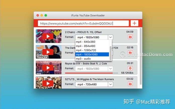 Mac版youtube下载器 知乎