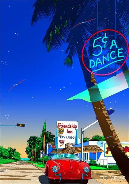 日本插画师铃木英人 知乎