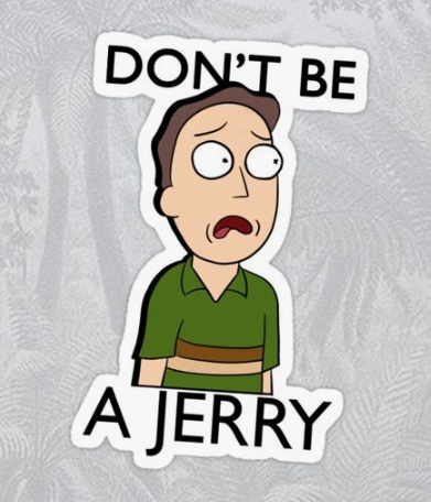 如果你是《瑞克和莫蒂》中的jerry,你要怎么做才能不被叫做loser?
