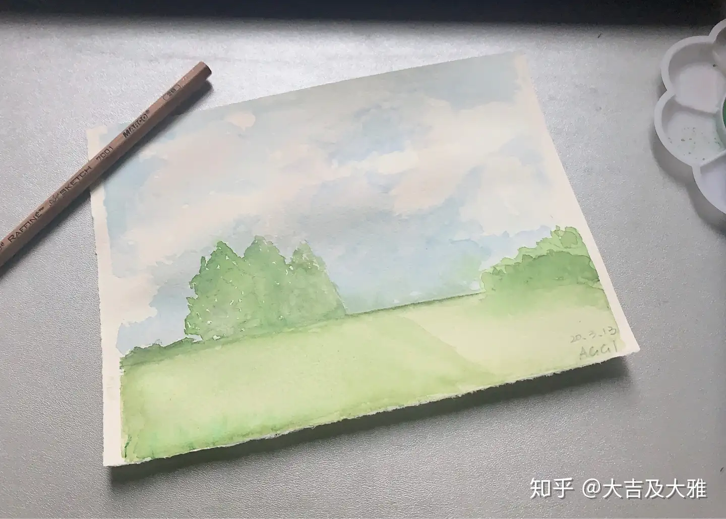 我的水彩自学日记 知乎 我的水彩自学日记 知乎