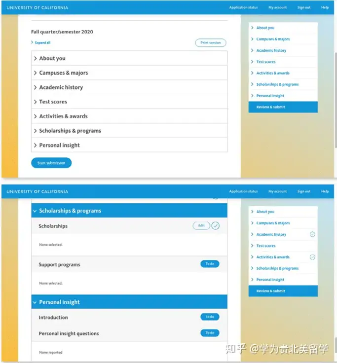 2024加州大学UC网申填表指南，快收藏！ - 知乎