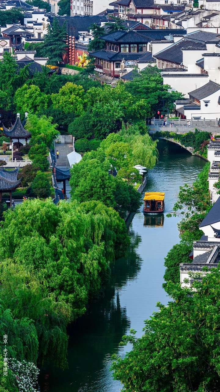 有哪些描写南京秦淮河的唯美诗句