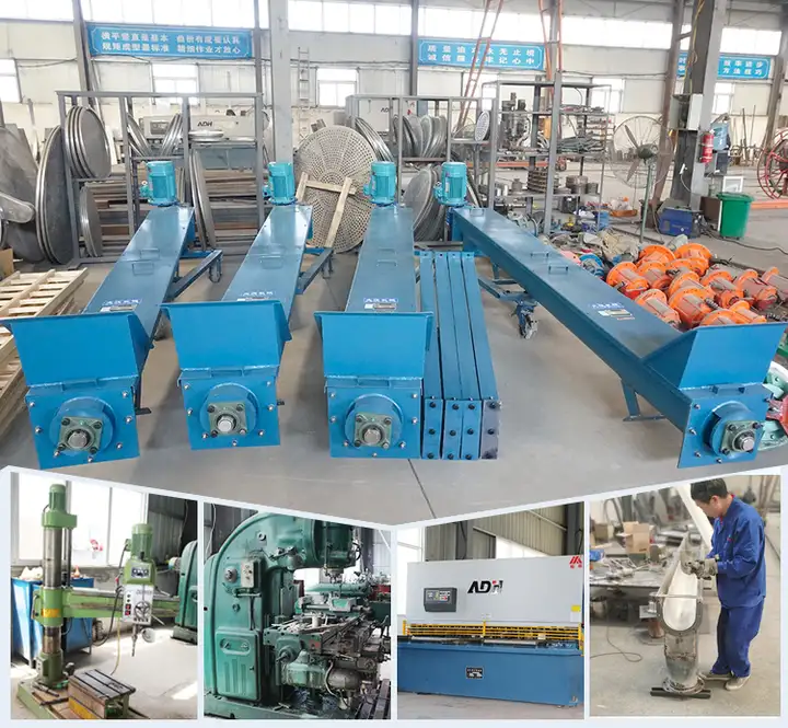 什么地方需用到无轴螺旋输送机？