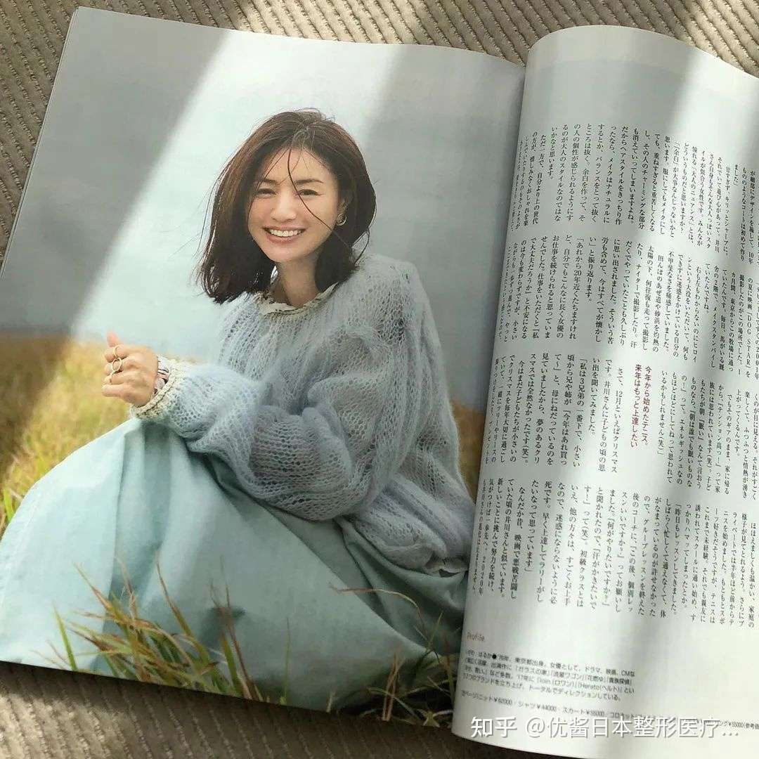 这张45岁熟龄少妇脸 是如何成为媲美石原里美的榜单杀手的 知乎