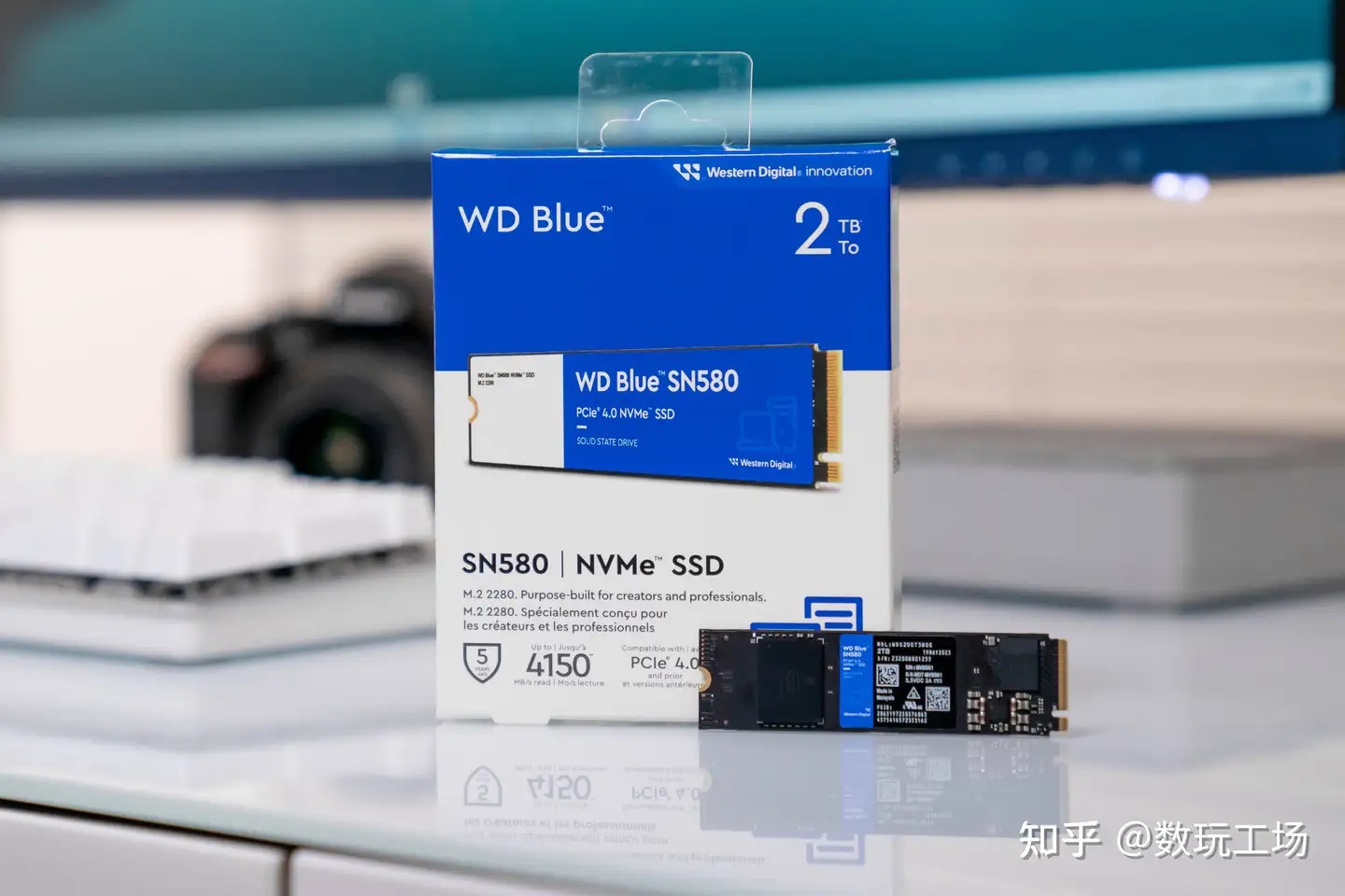 西部数据WD Blue SN580 SSD开箱，设计师的高性能PCIe4.0固态硬盘- 知乎