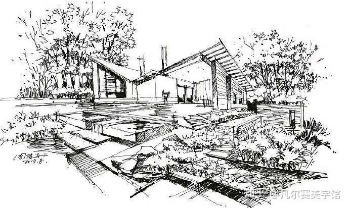 建筑手绘参考