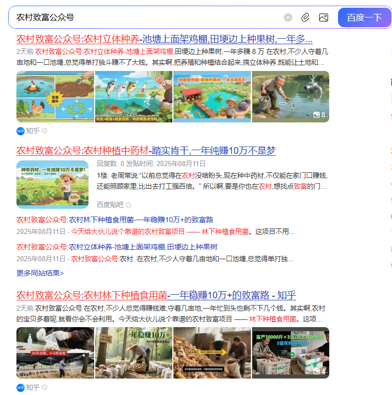 农村致富公众号外发宣传工作最新小成就-墨铺