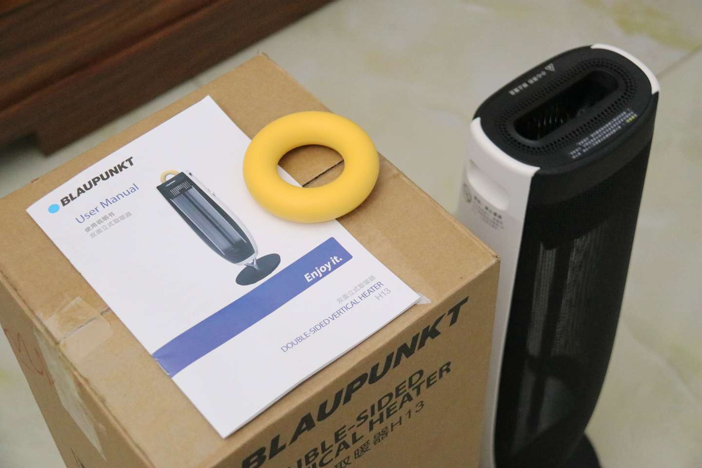 寒冬不用愁,取暖它最行,蓝宝小企鹅双面取暖器体验