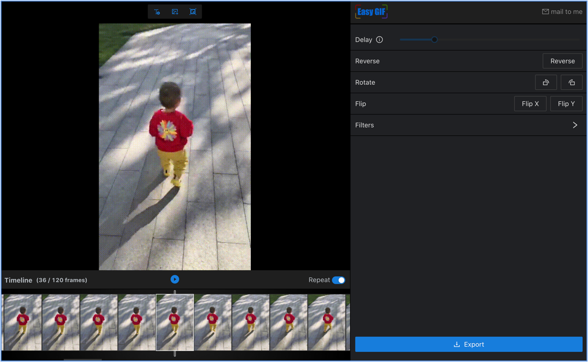 EasyGif：免费、极简、高效的GIF在线编辑处理神器