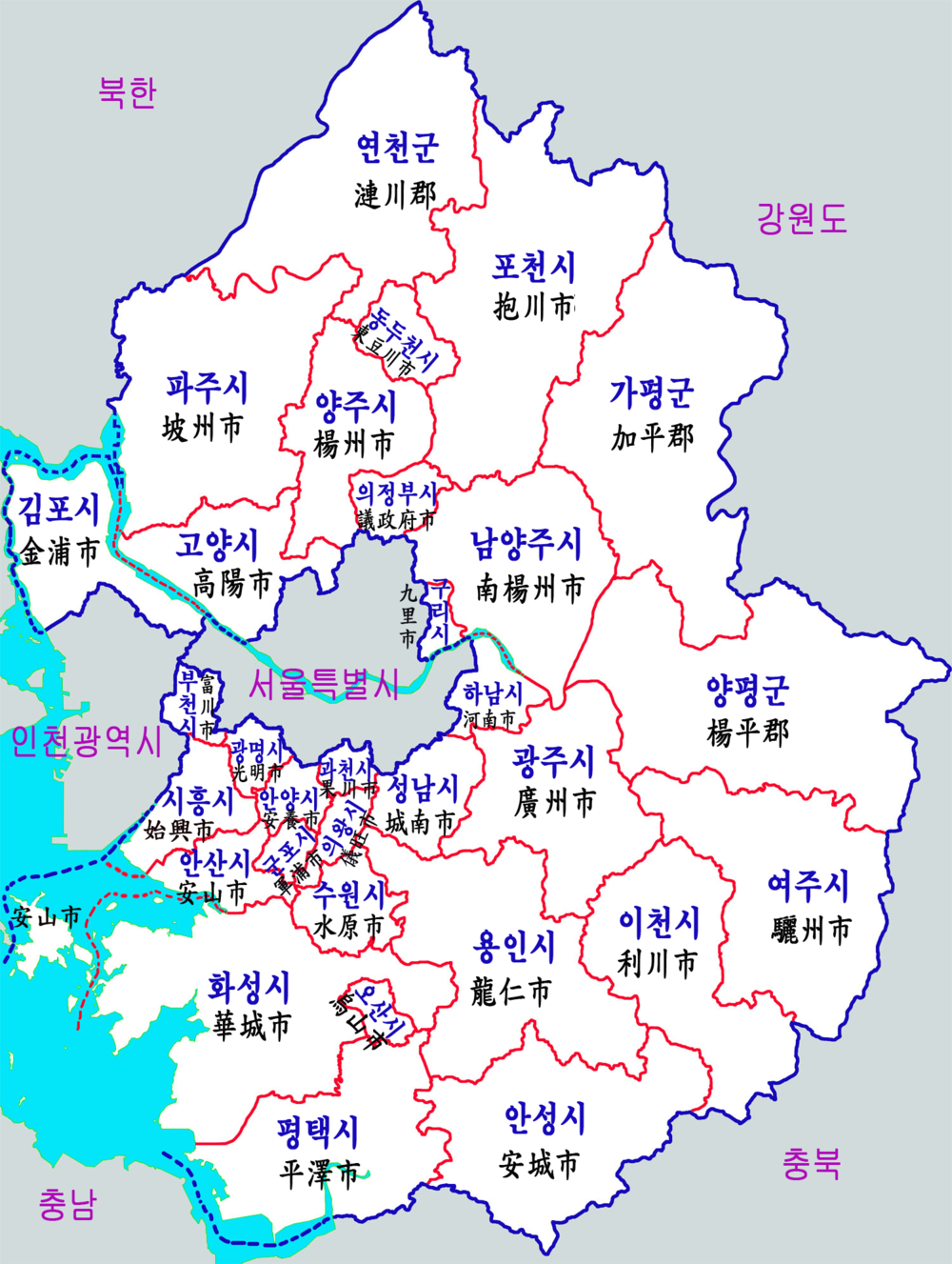 韩国选举地理 1 韩国行政区域简介 知乎