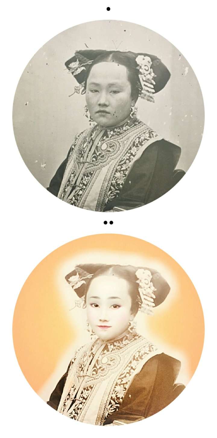 看到清代的老照片,为什么上面的名妓和嫔妃都那么丑?
