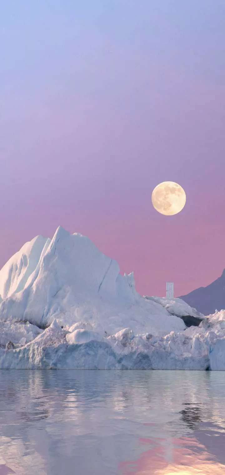 有没有好看的月亮壁纸最好全面屏