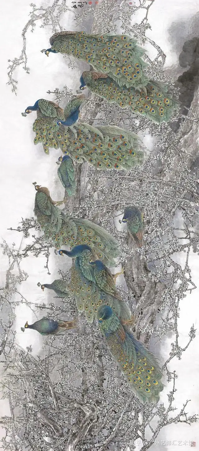 ♬ 中国美術☆ 呉作人、版画/水墨画〔牛図奮進〕