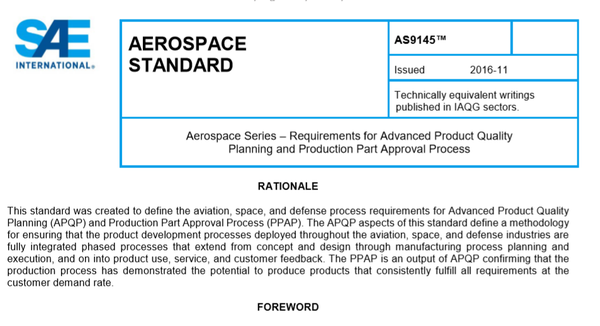 As9145 Process Flow Diagram (pdf) Iaqg As 9104 System Proces