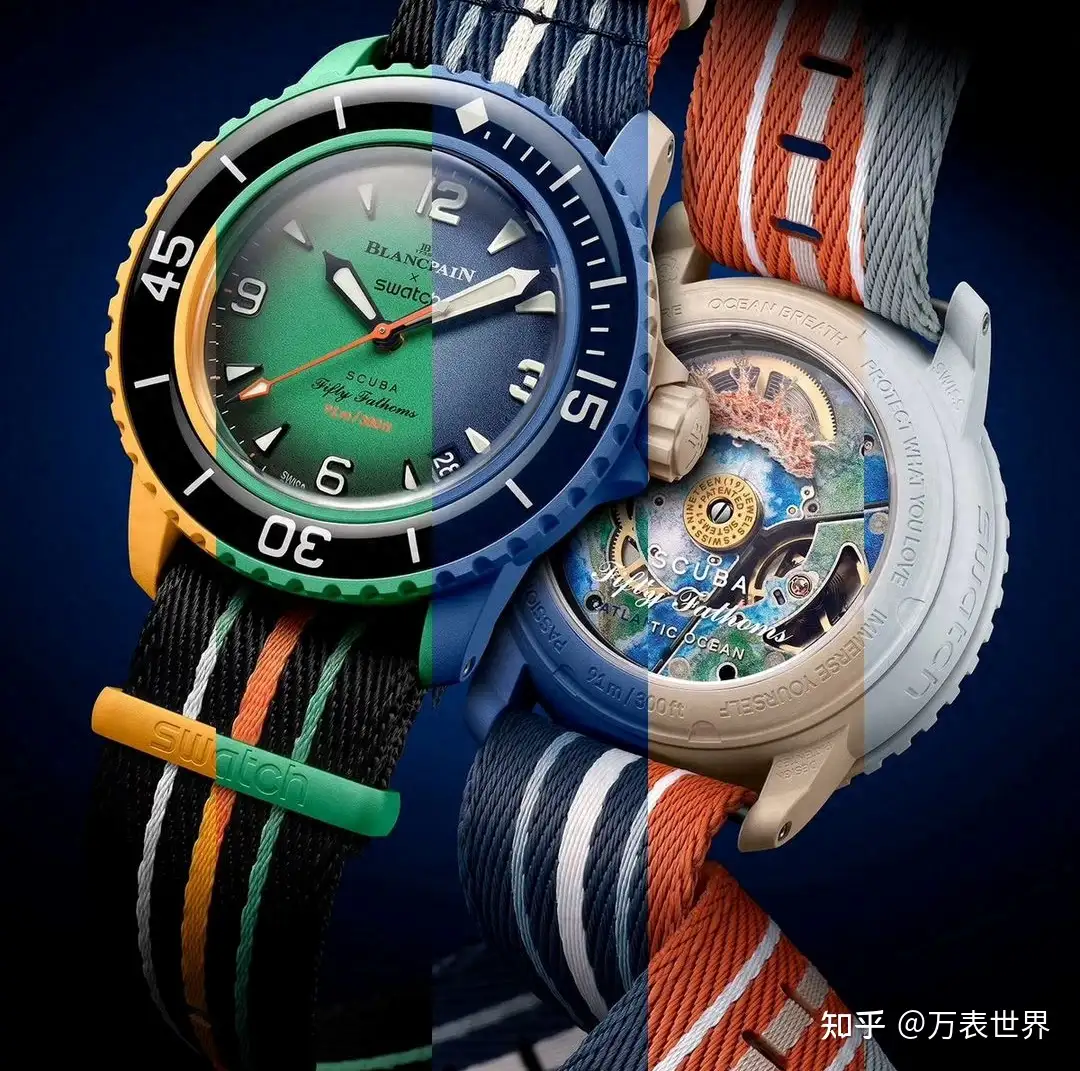 swatch x 宝珀，年轻人能买得起的五十噚来了！ - 知乎