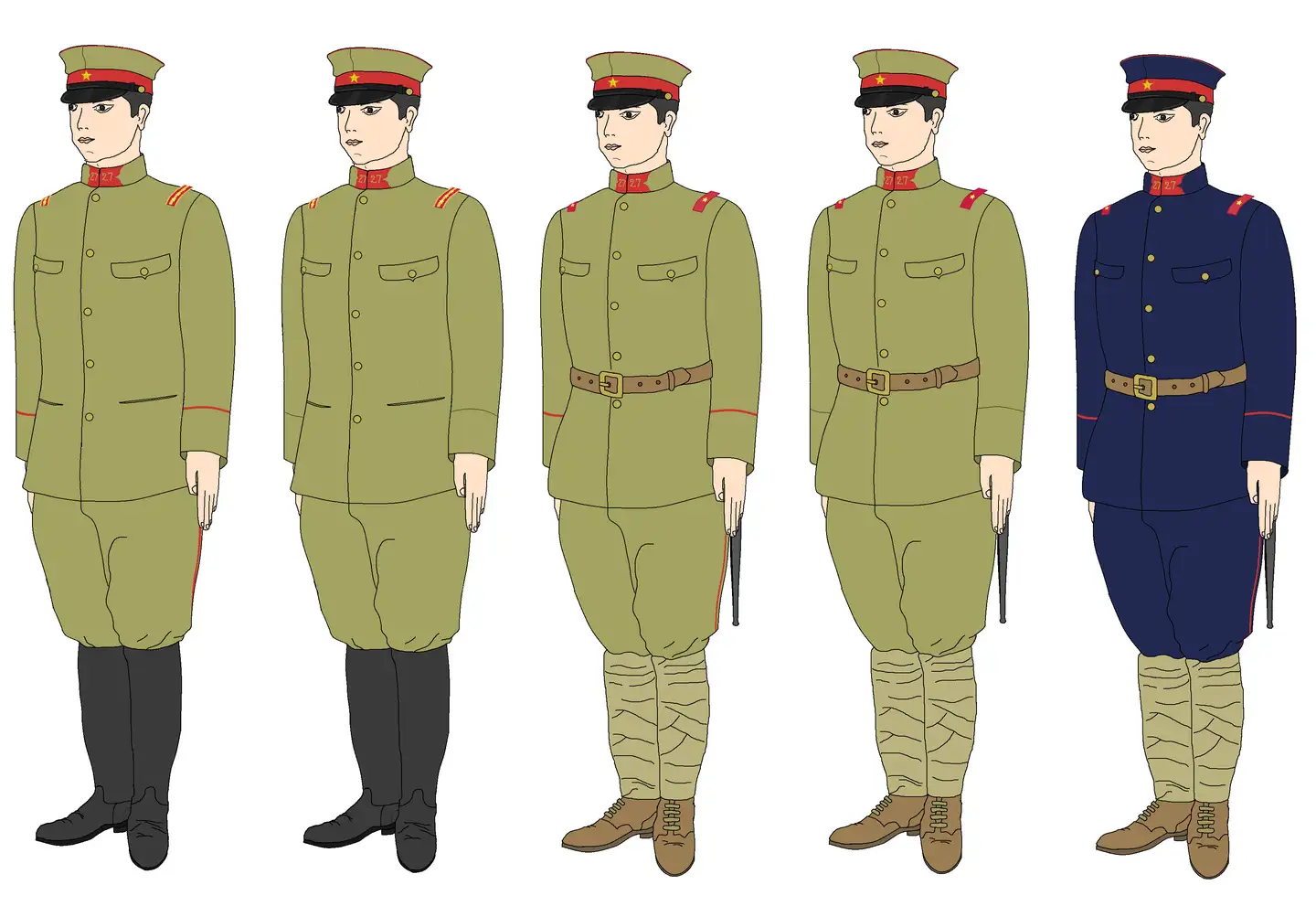 浅谈日俄战争时期日本陆军战时服及混搭规则- 知乎