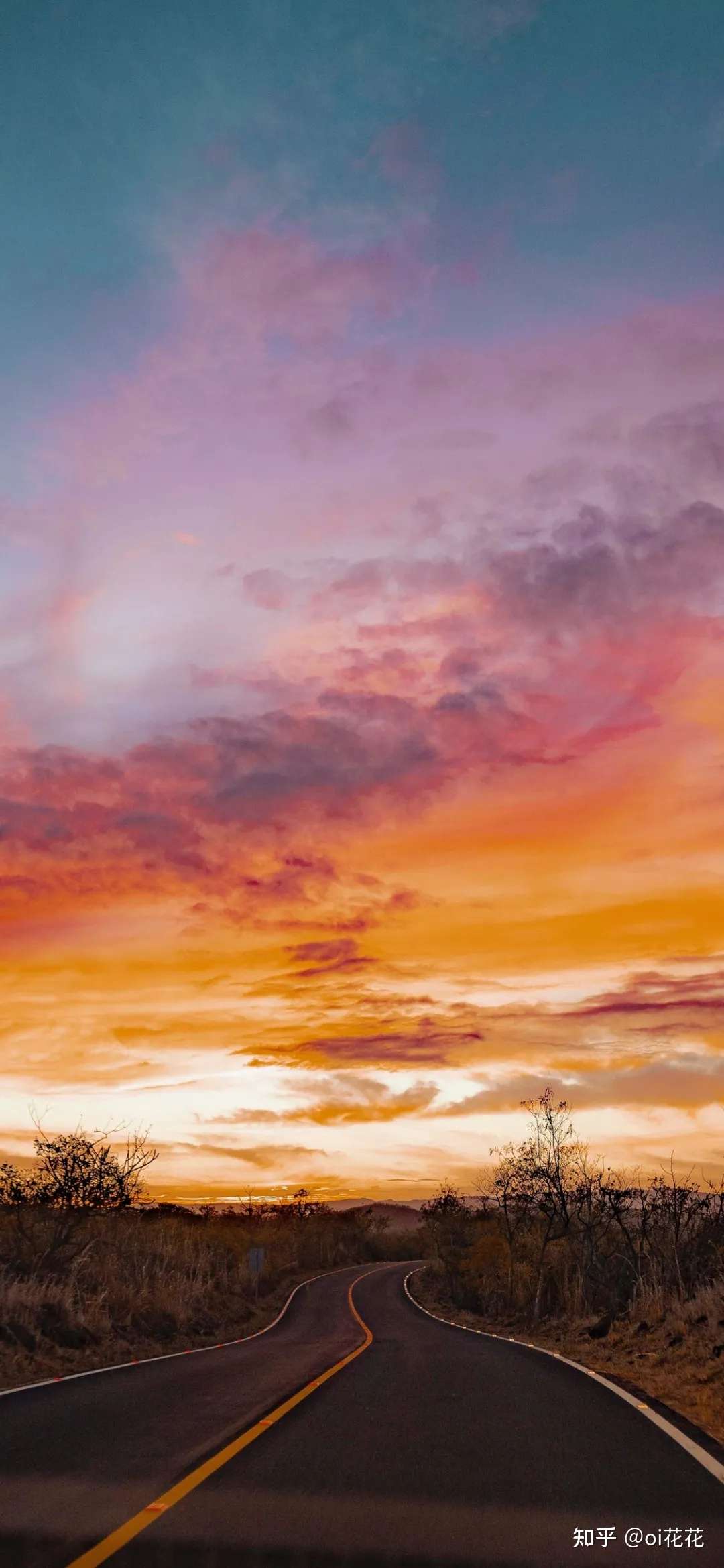 壁纸 沿路好风景 高清手机壁纸 知乎