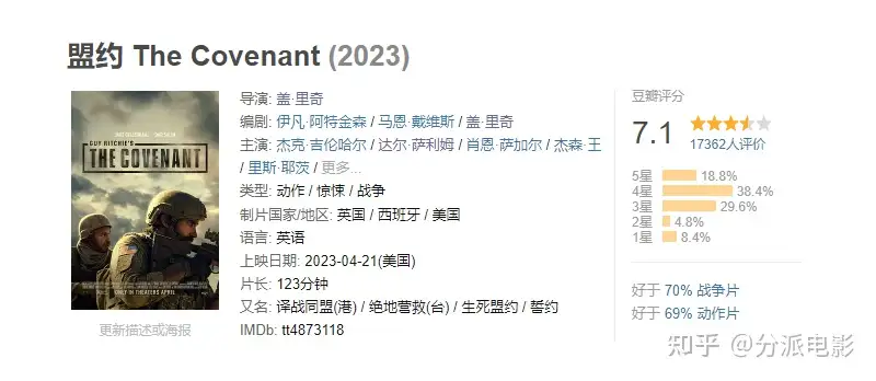 公开打脸美利坚,盖·里奇新片《盟约》太勇了!