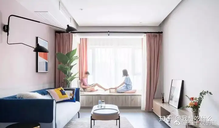 60㎡欧式装修效果图,少女感满满的梦幻小家!(图5) 60㎡欧式装修效果图,少女感满满的梦幻小家!(图5)