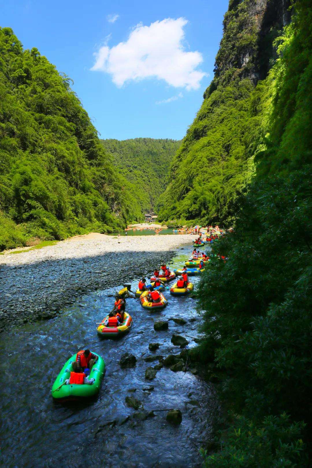 重庆游品 的想法: 五一就能去阿依河漂流了!随着重庆气温逐… - 知乎