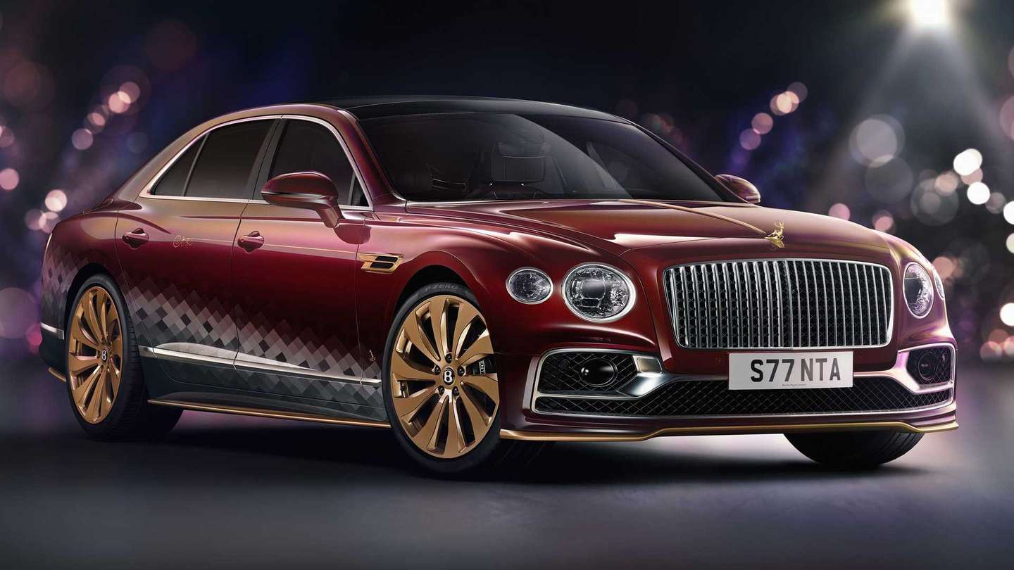 金色麋鹿车标宾利发布飞驰车型圣诞特别版 知乎