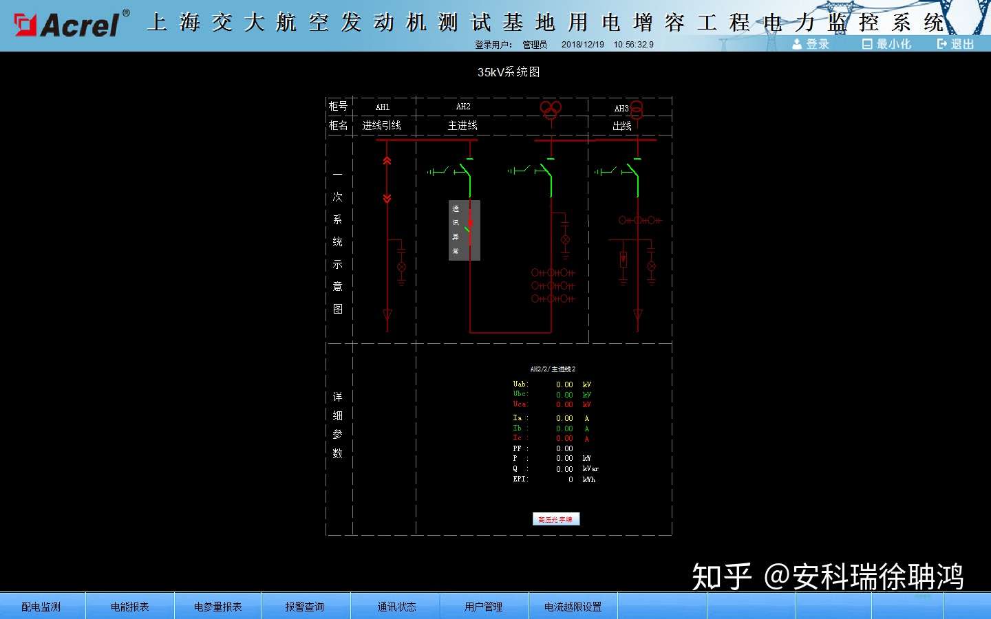 电力监控系统在上海交大航空发动机测试基地用电增容工程的应用 知乎