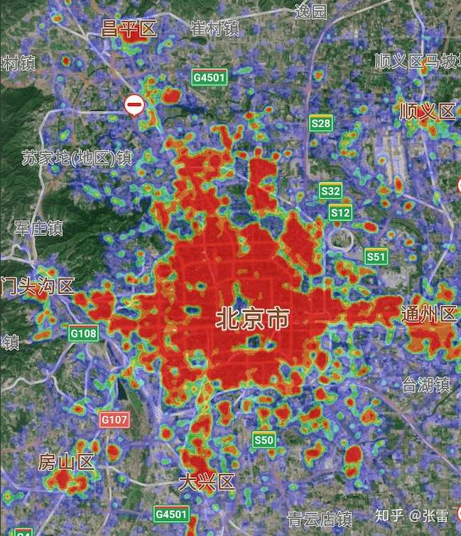 看了幾十個城市的熱力圖來說說山東城市尷尬的形狀