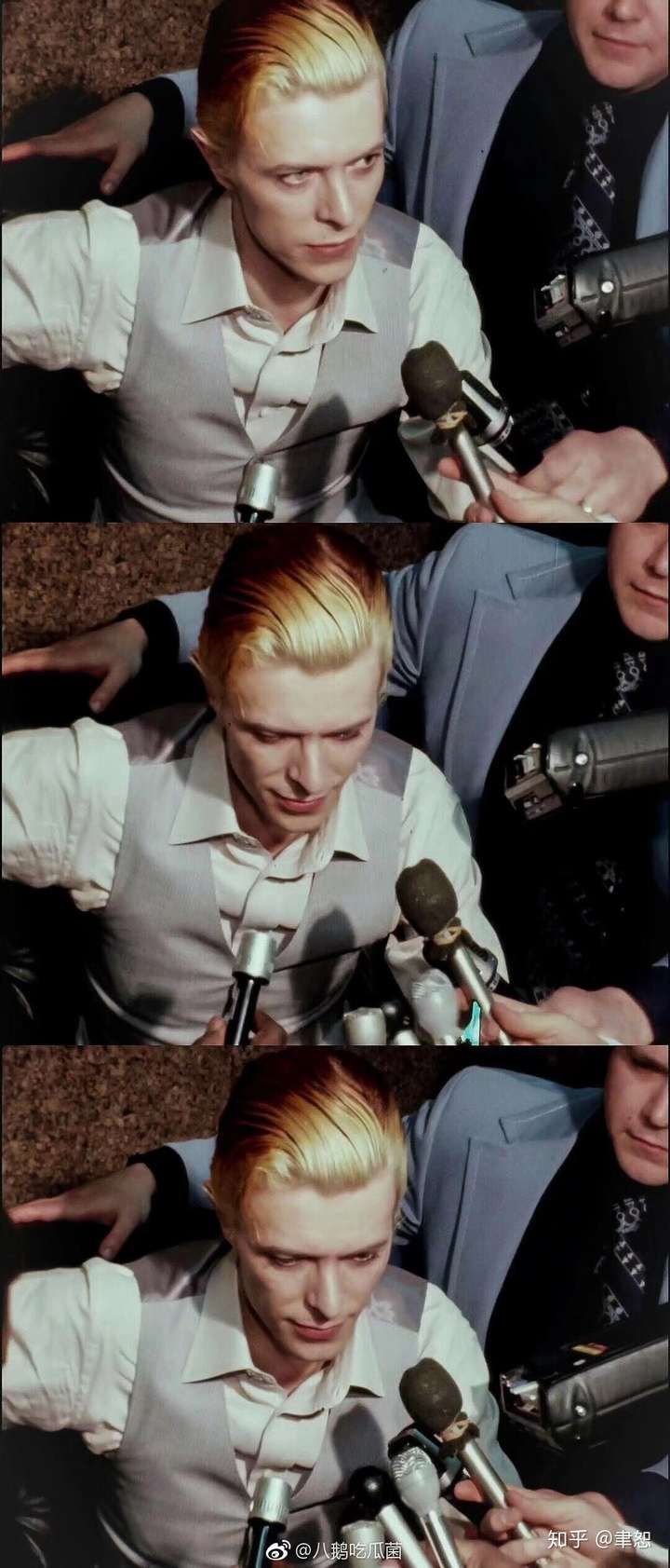 david bowie(1947年1月8日-2016年1月11日) 他出生在英國,是歌手也是