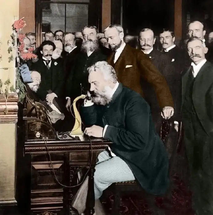 BELL invented the telephone