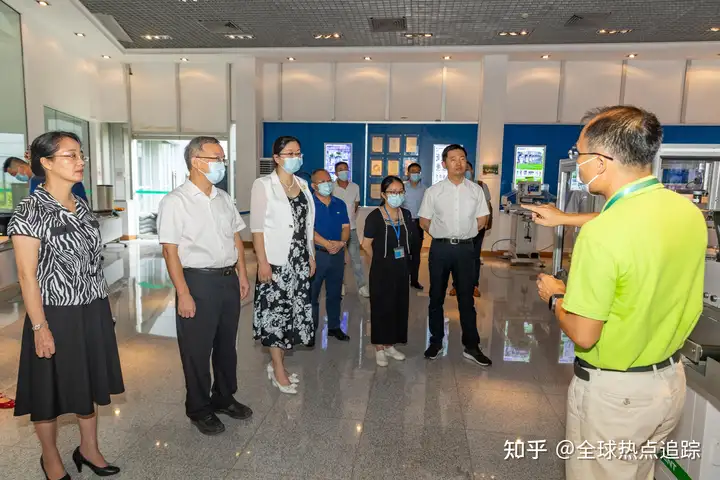 广东省贸促会崔爽与海关总署广东分署梁金成赴肇庆、清远开展外资企业工作调研