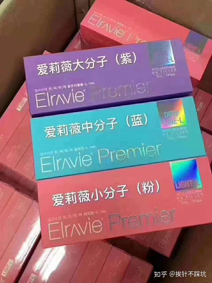 艾莉薇玻尿酸特点及型号区别