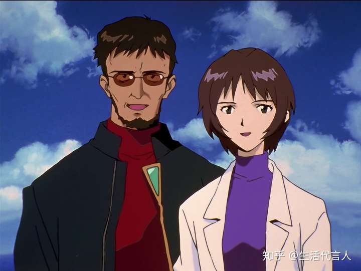 理解了爸爸的用心,所以要说谢谢 碇真嗣要向妈妈说再见:我