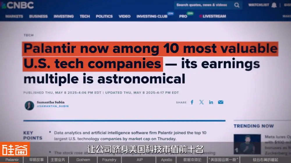 从追缉本·拉登到AI战争，解密Palantir的崛起之路