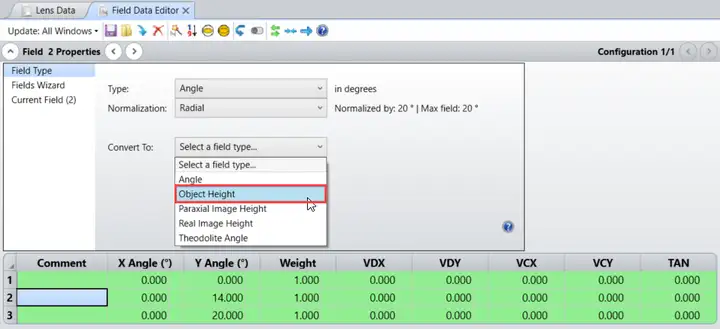 Ansys Zemax丨如何反转一个光学系统的图12
