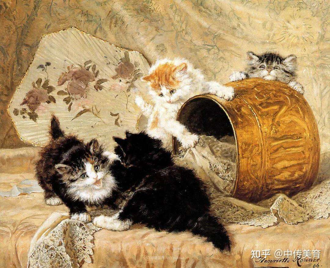 她可能是画猫最好的女画家 没有之一 知乎