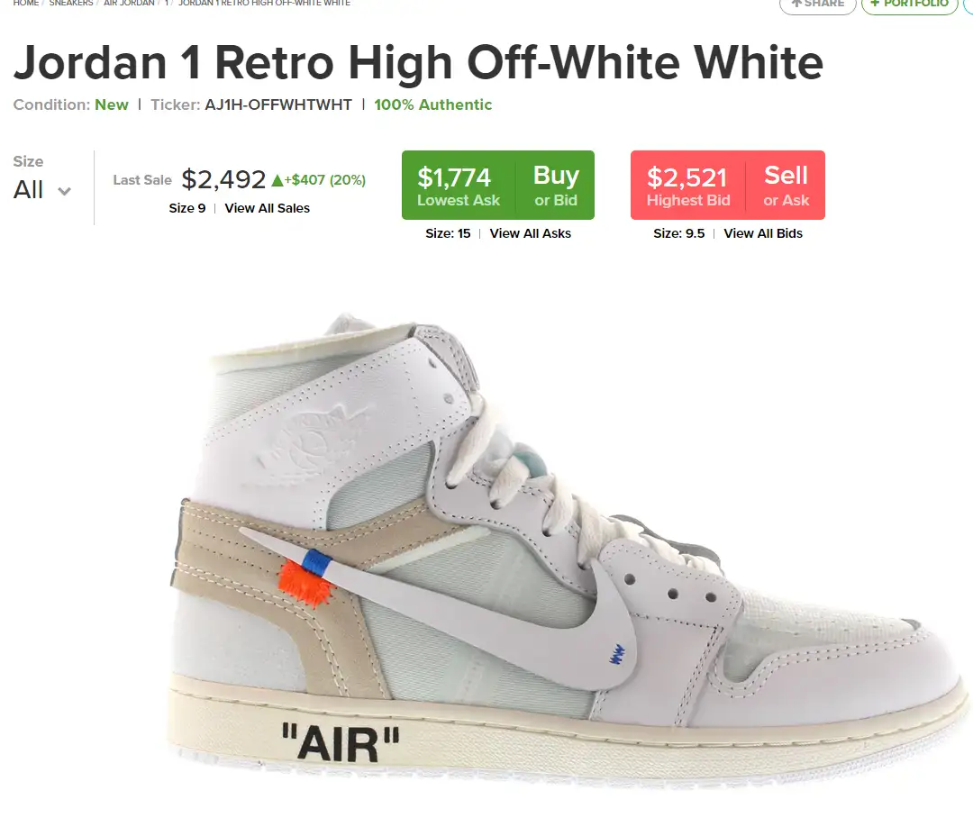 OFF-WHITE Air Jordan 1 欧洲限量版的迷途- 知乎