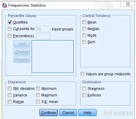 SPSS计算四分位数的两种方法为什么出来结果不同- 知乎