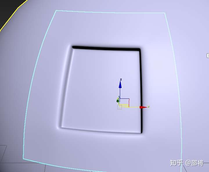 maya内角卡线在遇到非平面结构时,会在边角上突出一小块,该怎么解决?