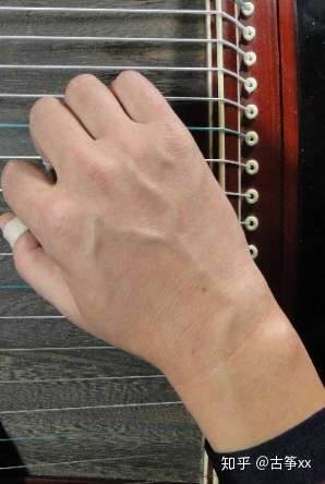 古筝弹奏手形图解朋友们谁有