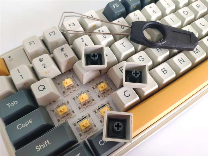 米物ART系列机械键盘 Z870：高颜值、三模兼容、超好用